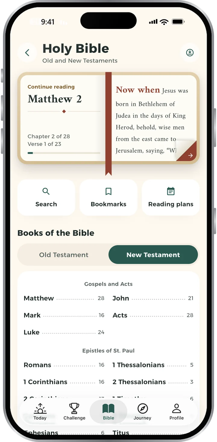 The books of the Bible in Kaneesty